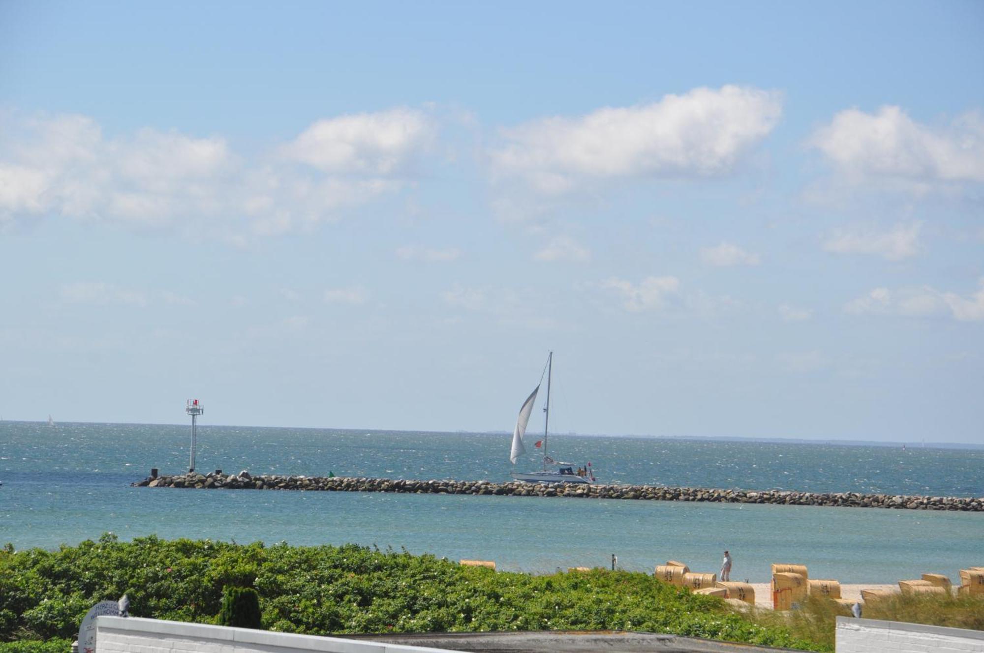 "Mit Ausblick"-Uneingeschraenkter Meerblick Burgtiefe auf Fehmarn Exteriér fotografie
